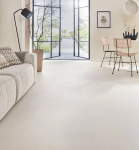 Floer Fliesen Vinylboden Betonlook Sand interieur