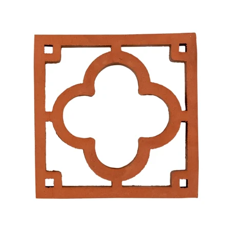 Floer-Terracotta-Raumteiler-Clover-Product-Vorne