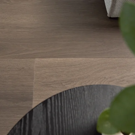 Floer Landhuis Click PVC vloer Donkere Eik woonkamer