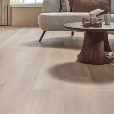 Floer Dörfer Vinyl Casares Creme Weiß Eiche das Wohnzimmer