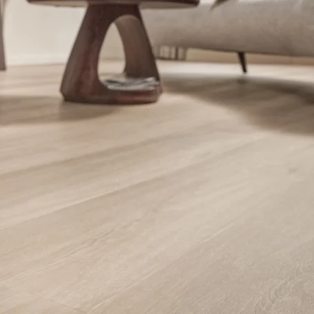 Floer Dörfer Vinyl Casares Creme Weiß Eiche das Wohnzimmer