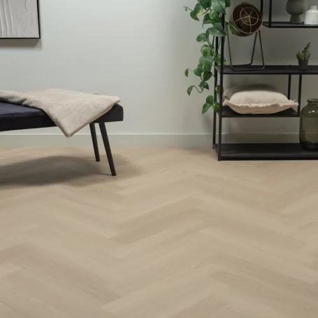 Floer Fischgrät Vinyl Beige Eiche