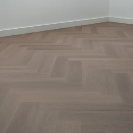 Floer Fischgrät Vinyl Greige Eiche