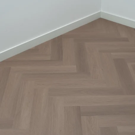 Floer Fischgrät Vinyl Greige Eiche