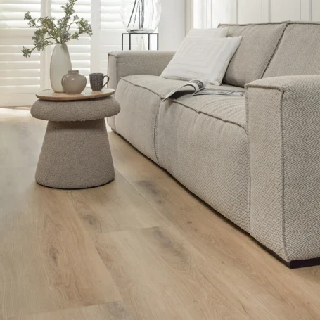 Floer Landhaus Klick Vinyl boden Ländliche Eiche Wohnzimmer