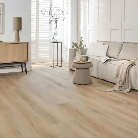 Floer Landhaus Klick Vinyl boden Ländliche Eiche Wohnzimmer