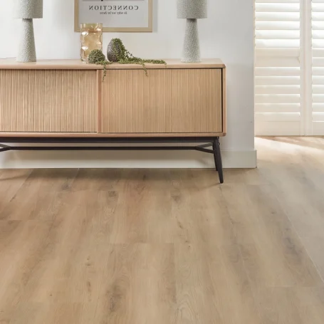 Floer Landhaus Klick Vinyl boden Ländliche Eiche Wohnzimmer