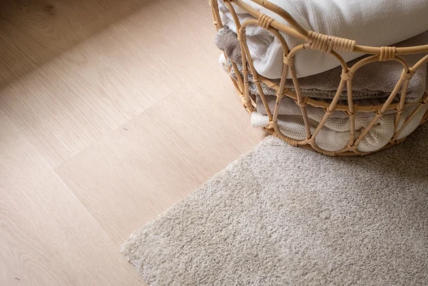 Floer Landhaus Vinyl Boden Verwitterte Eiche Wohnzimmer