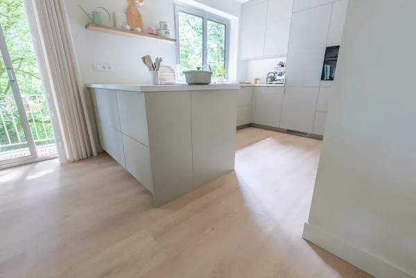 Floer Landhaus Vinyl Boden Verwitterte Eiche Wohnzimmer