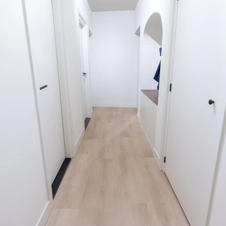 Floer Landhaus Vinyl Boden Verwitterte Eiche Wohnzimmer