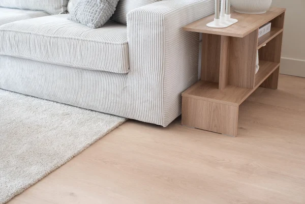 Floer Landhaus Vinyl Boden Verwitterte Eiche Wohnzimmer