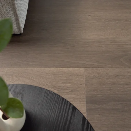 Floer Landhaus Vinyl Dunkle Eiche